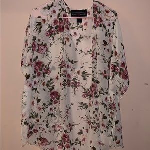Floral kimono